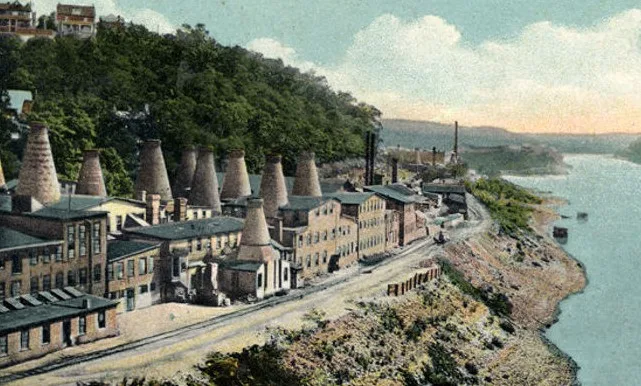 Columbiana County's economy and industries influenced by its original land and resources